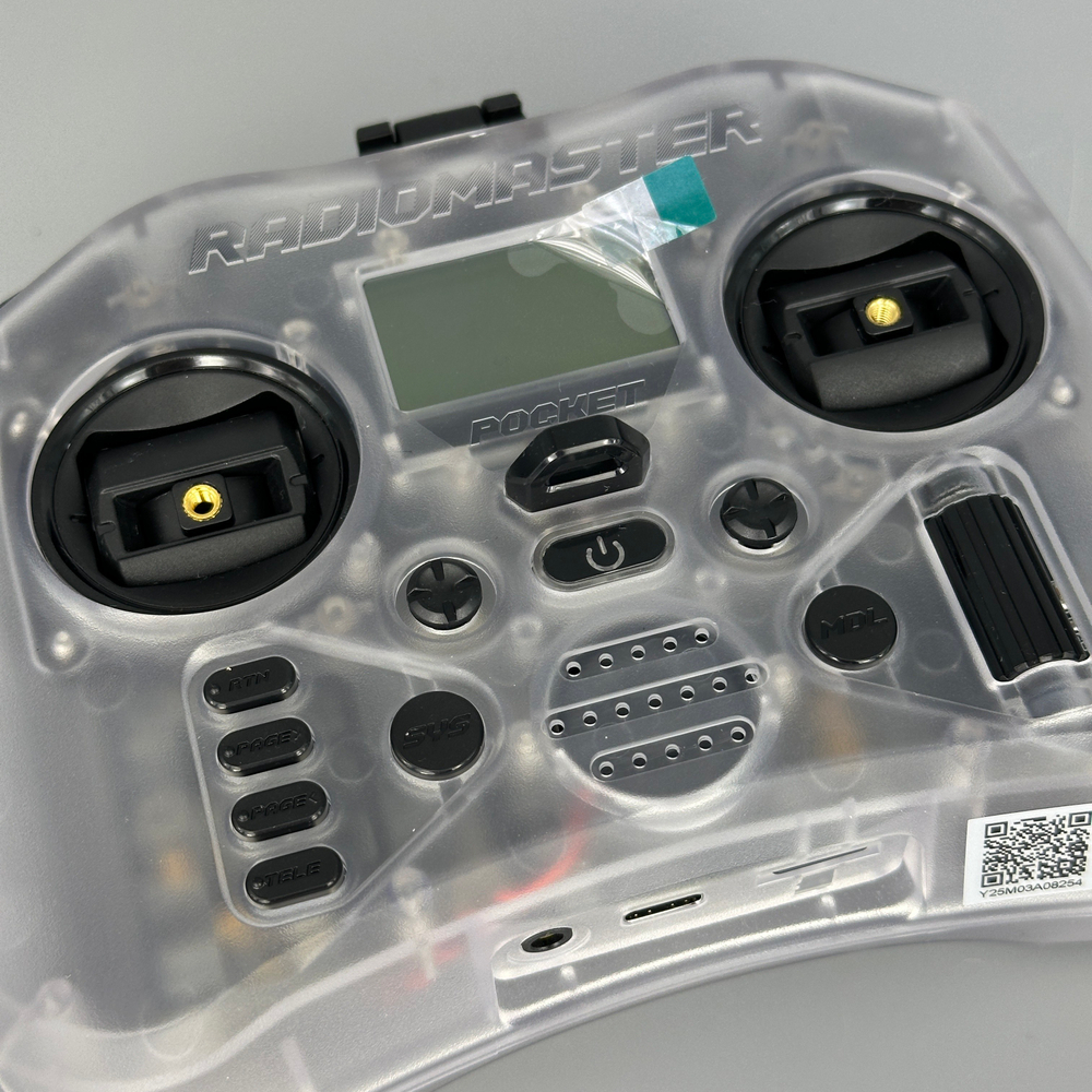 Аппаратура управления Radiomaster Pocket Transparent (прозрачный) Elrs