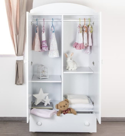 Шкаф Italbaby Happy Family белый