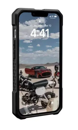 Чехол с поддержкой MAGSAFE Uag Monarch Pro для iPhone 14 6.1", цвет черный (Black)