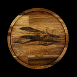 Блюдо в стиле лофт большое "История авиации"