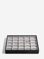 Органайзер для украшений и часов Stackers Classic Jewellery Box, 3 секции -Dove Grey & Rose (Navy Blue / темно-синий / Navy Blue / Органайзер с крышкой)