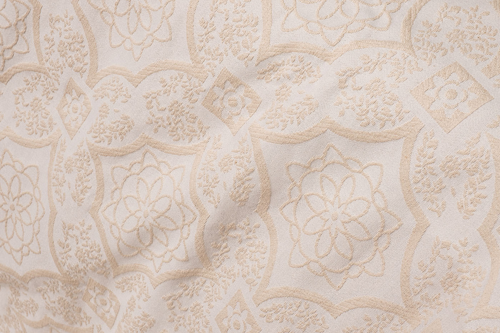 Покрывало 240x260 Garda Decor Тиара бежевое