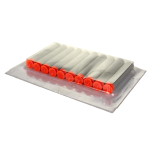 Пистолет с мягк.пулями, коробка YL-274