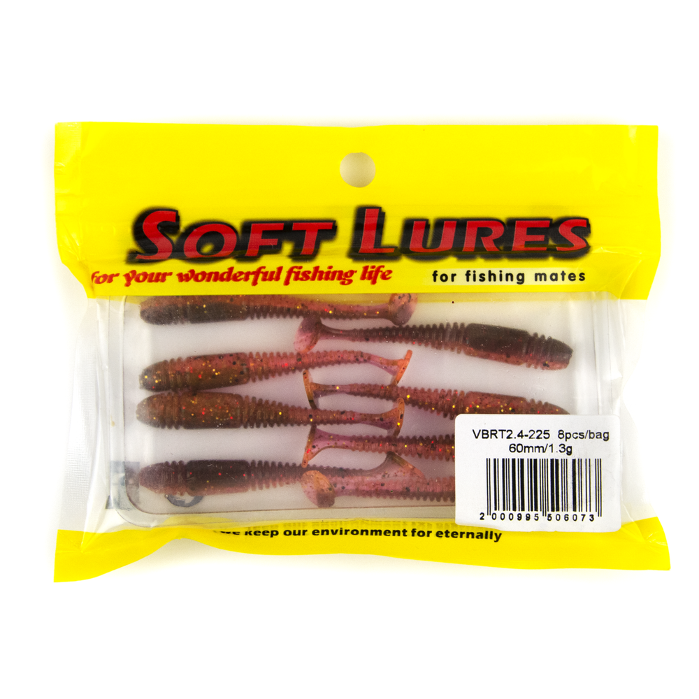 Виброхвост шумовой Soft Lures (60мм, 1.3гр)
