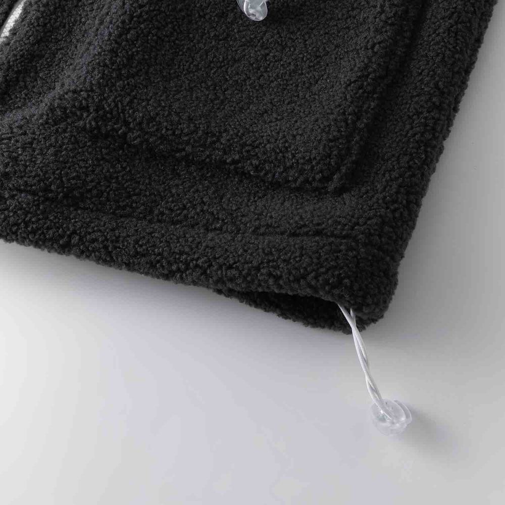 Куртка Ymkashix Furry Big Logo HTF серая/графитовая