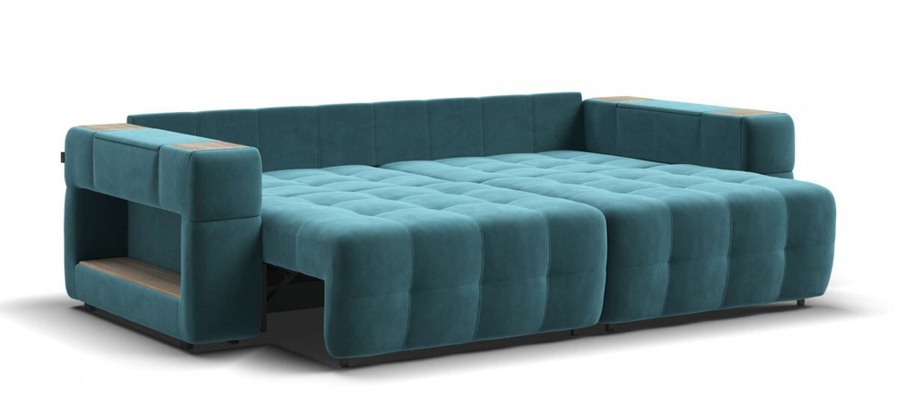 Диван Босс ХО Велюр Монолит зеленый