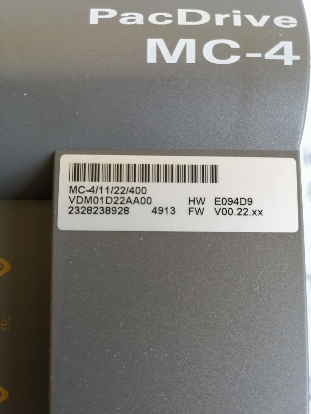 S.E. ELAU PacDrive MC-4/11/22/400 б/у