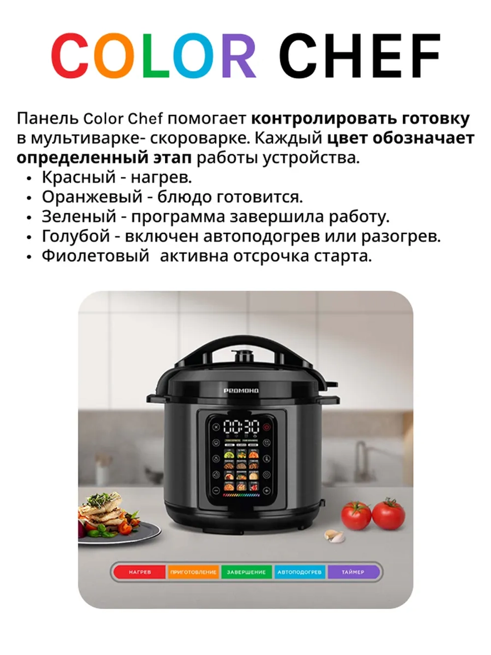 Мультиварка-скороварка Fast Chef MP111