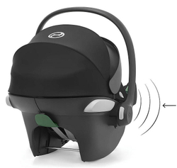 Коляска Cybex Balios S Lux TPE 2025 Aton B2 i-Size Volcano Black 3 в 1 Stormy Blue