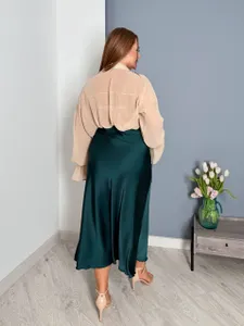 Юбка шелковая УК-160 Фабрика Моды