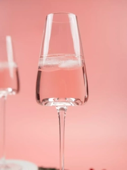 Бокал для шампанского на длинной ножке, 250 мл, 2 шт