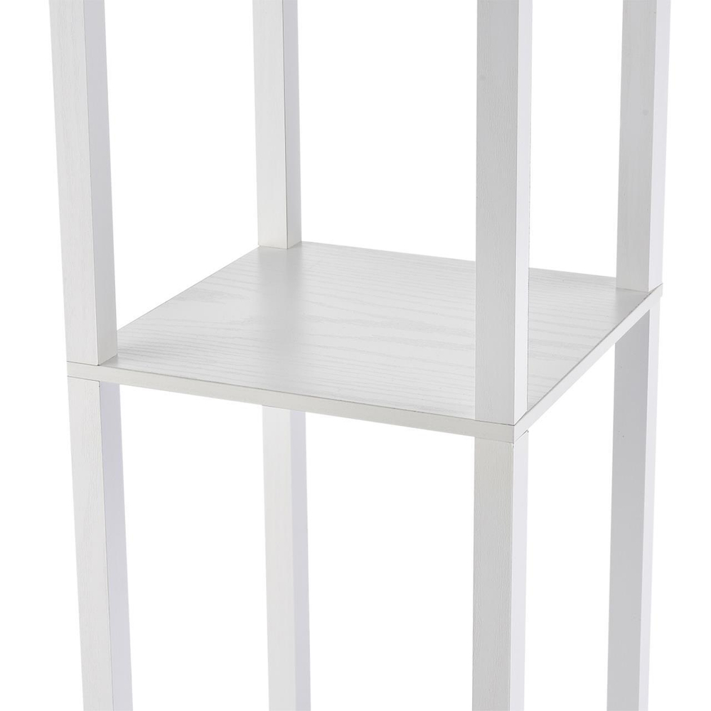 8089/1F COMFI LN25 361 белый, дерево/текстиль Торшер Е27 1*60W 220V PRACTIC