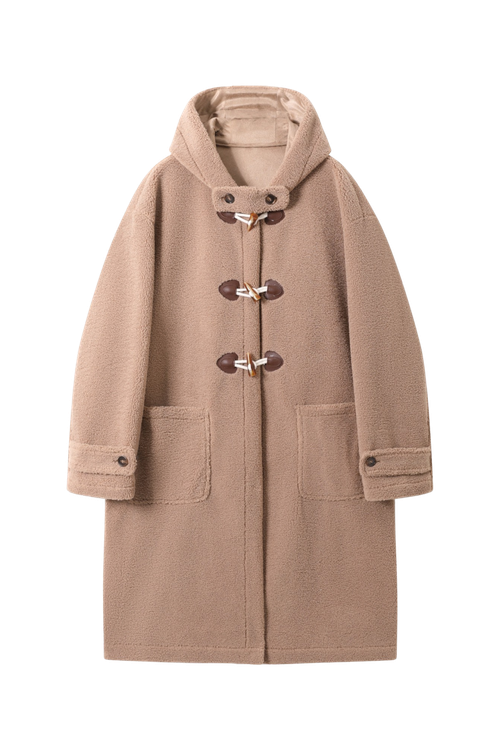 Пальто DONSMOKE Hooded Sherpa Coat
