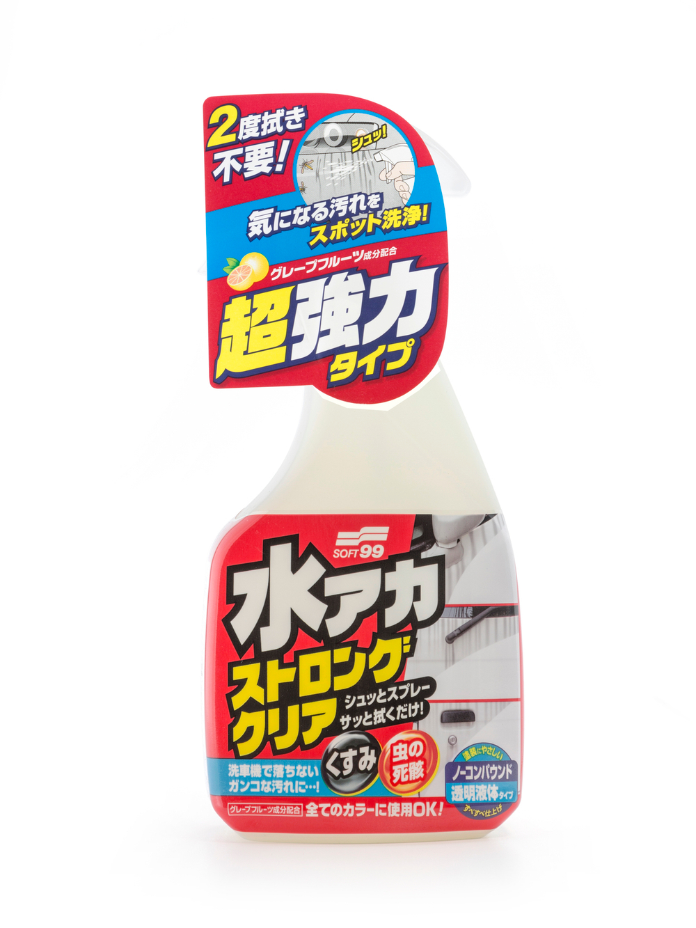 Очиститель кузова Stain Cleaner Strong Type, спрей 500 мл 00495
