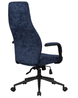 Офисное кресло для руководителей DOBRIN LOKI, синий (VRH230-25)