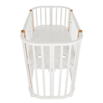 PITUSO Кровать детская 5/1 Asti Белый-Бук