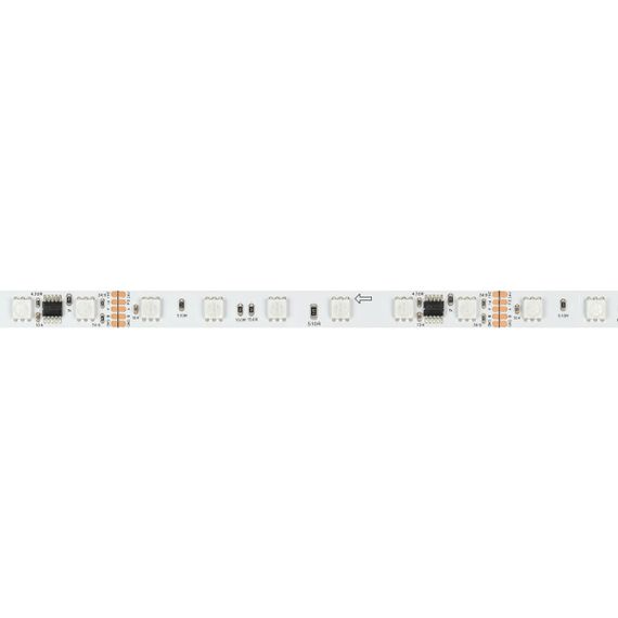 Светодиодная лента Arlight 14W/m 60LED/m 5060SMD разноцветный 5М DMX-B60-10mm 24V 039183