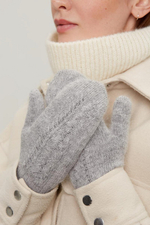 Варежки В028-03 серый