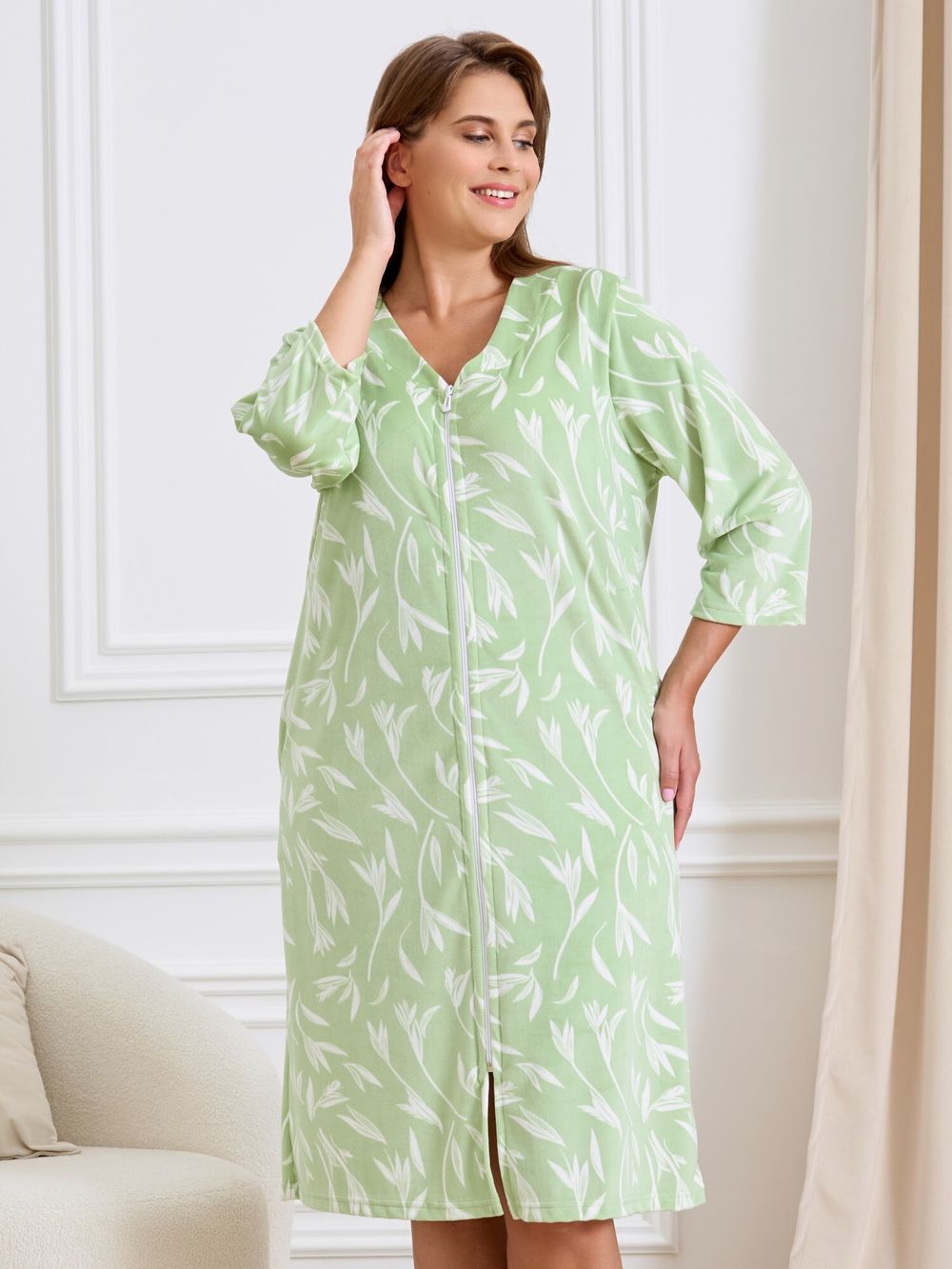 Халат Зарево Виотекс ЗЕЛЁНЫЙ