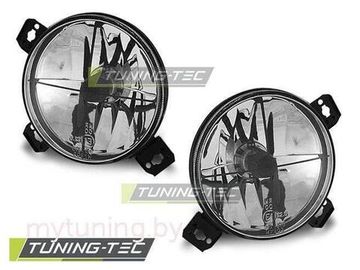 Передние фары внутренние VW Golf 2 chrome