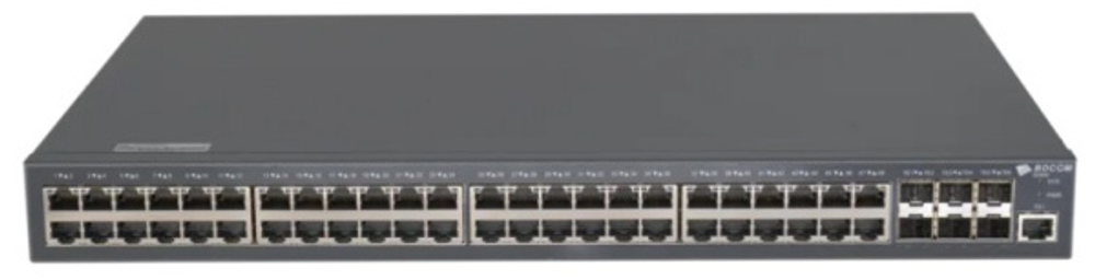 Коммутатор PoE BDCom S2900-48P6X-760