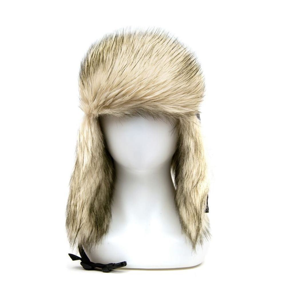 Шапка-ушанка плащевка, Песец