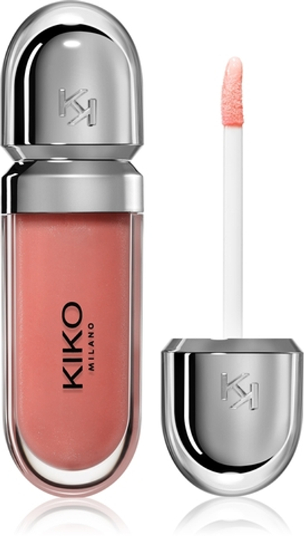 KIKO Milano 3D Hydra - Увлажняющий блеск для губ оттенок 03 Pearly Apricot, 6 ml