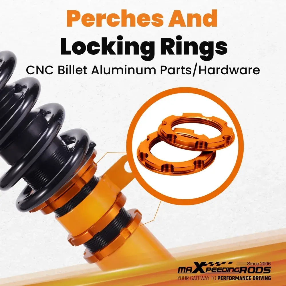 Coilovers Shock Struts подходит для автомобиля BMW 5 Series E60 Sedan 2004-2010 523 525 528 530 RWD