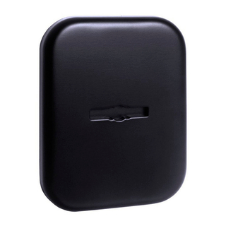 Накладка сувальдная ESC 486-S-auto XL BL-24 черный, со шторкой, 1шт