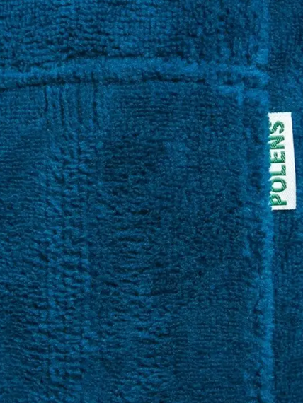 Халат мужской АДАМ с капюшоном Морская волна "Polens"