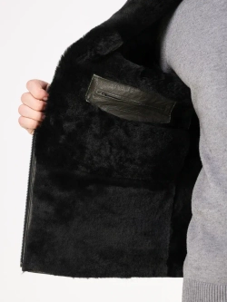 Дубленка натуральная куртка зимняя кожаная