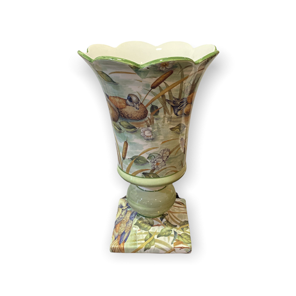 Ваза на ножке Утки