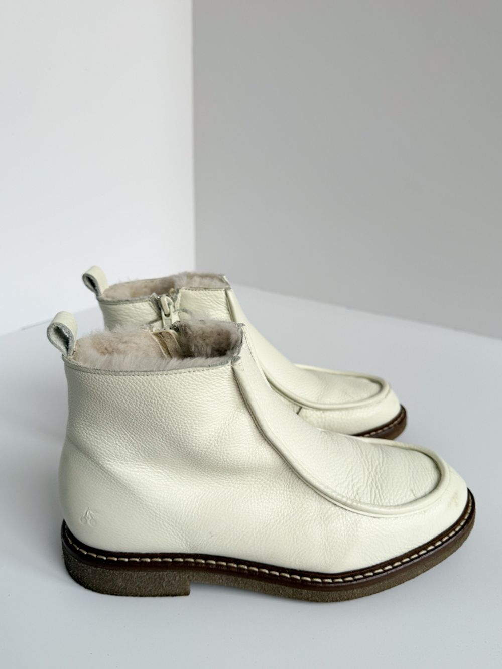 Кожаные ботинки Bonpoint, 34