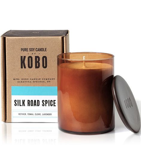 Silk Road Spice, свеча Woodblock, Kobo Candles