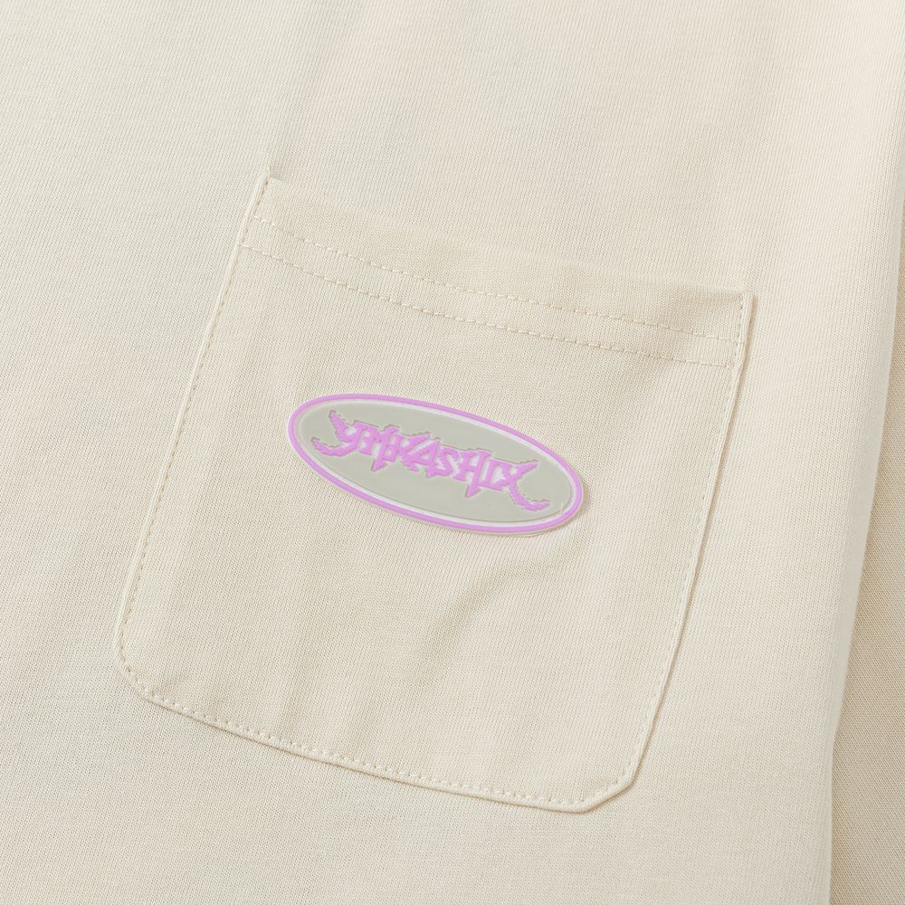 Футболка Ymkashix 8-bit бежевая