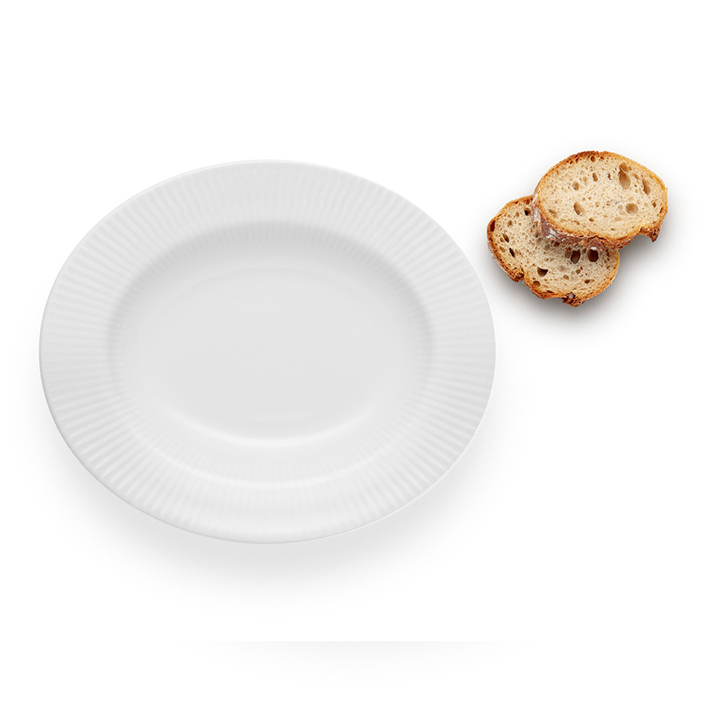 Тарелка суповая овальная legio nova 21 см