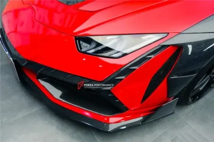 Широкий карбоновый обвес для Lamborghini Huracan LP610 LP580 Evo 2015-2025 Ламборгини Хуракан