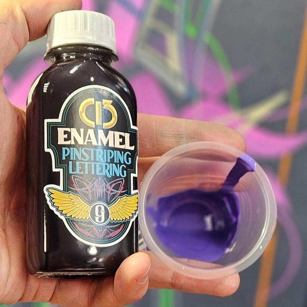 Эмаль для пинстрайпинга С-13, Ультрамарин, 100 мл