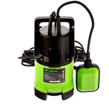 Дренажный насос для грязной воды СДН650-35, 650 Вт, напор 8 м, 11000 л/ч Сибртех 97264