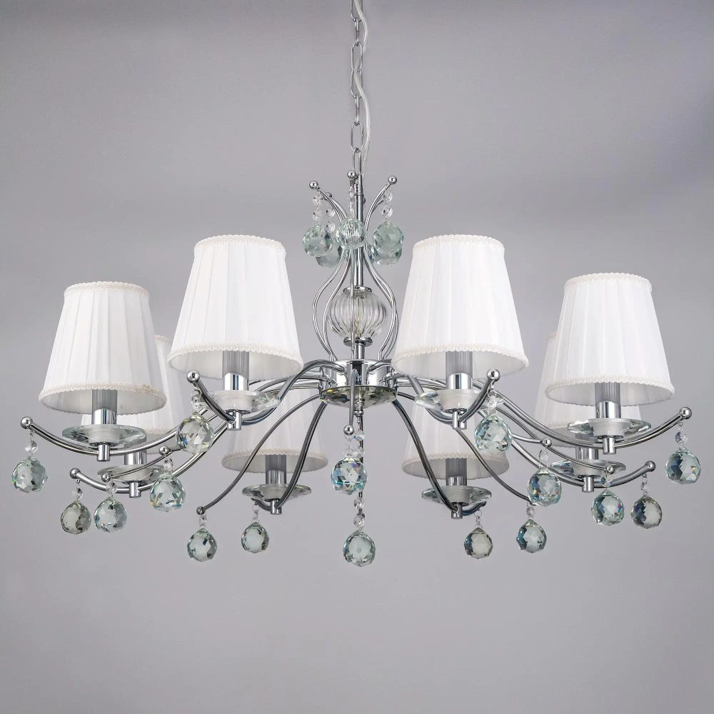 Citilux Шелли CL438181 Люстра подвесная с абажурами Хром