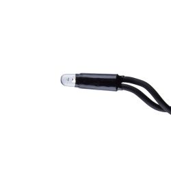 ULD-B5007-300-TBK WARM WHITE IP67 Бахрома светодиодная с эффектом мерцания. 5м. Соединяемая. 300 светодиодов. Теплый белый свет. Провод черный. TM Uniel