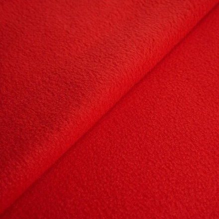Трикотаж Флис 180 (45 х 50 см, 50 х 50 см +- 2см) цвет красный (10216170/021017/0090594, Китай)