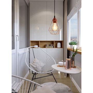 Подвесной светильник 1*E27 94193 медный TARBES Eglo