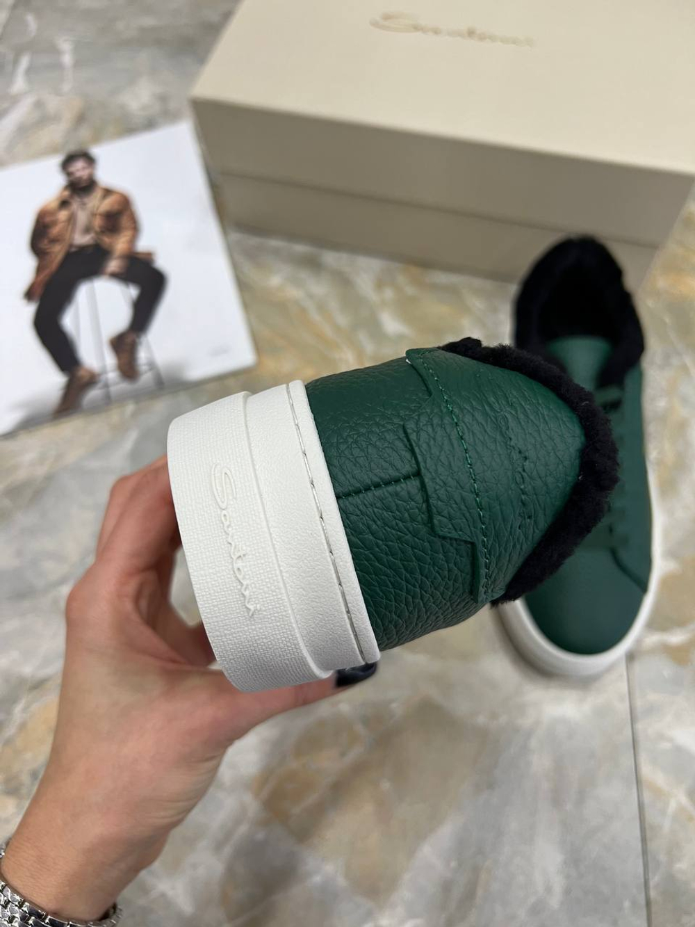 Кеды Santoni
