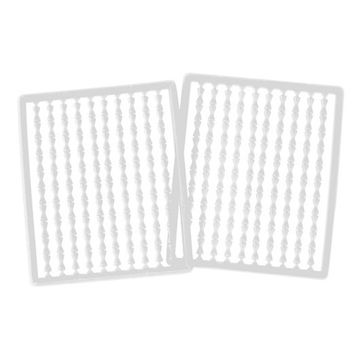 Стопор для бойлов силиконовый (2шт) белый (PR-JY-PJ-10Y-W)