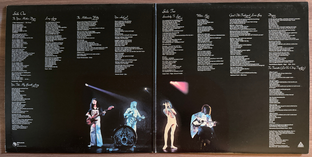 Queen - A Day At The Races (Англия 1976г.)