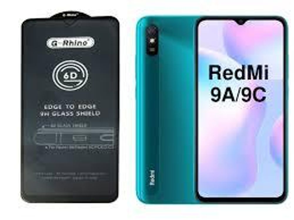 Защитное стекло Xiaomi: 9a/9c/9, Tecno: 8p/8c/Go, Realme: C25s/C21-Y/C11, Samsung: A12/A03 6D