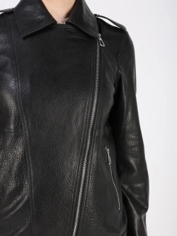 Кожаная куртка демисезонная косуха