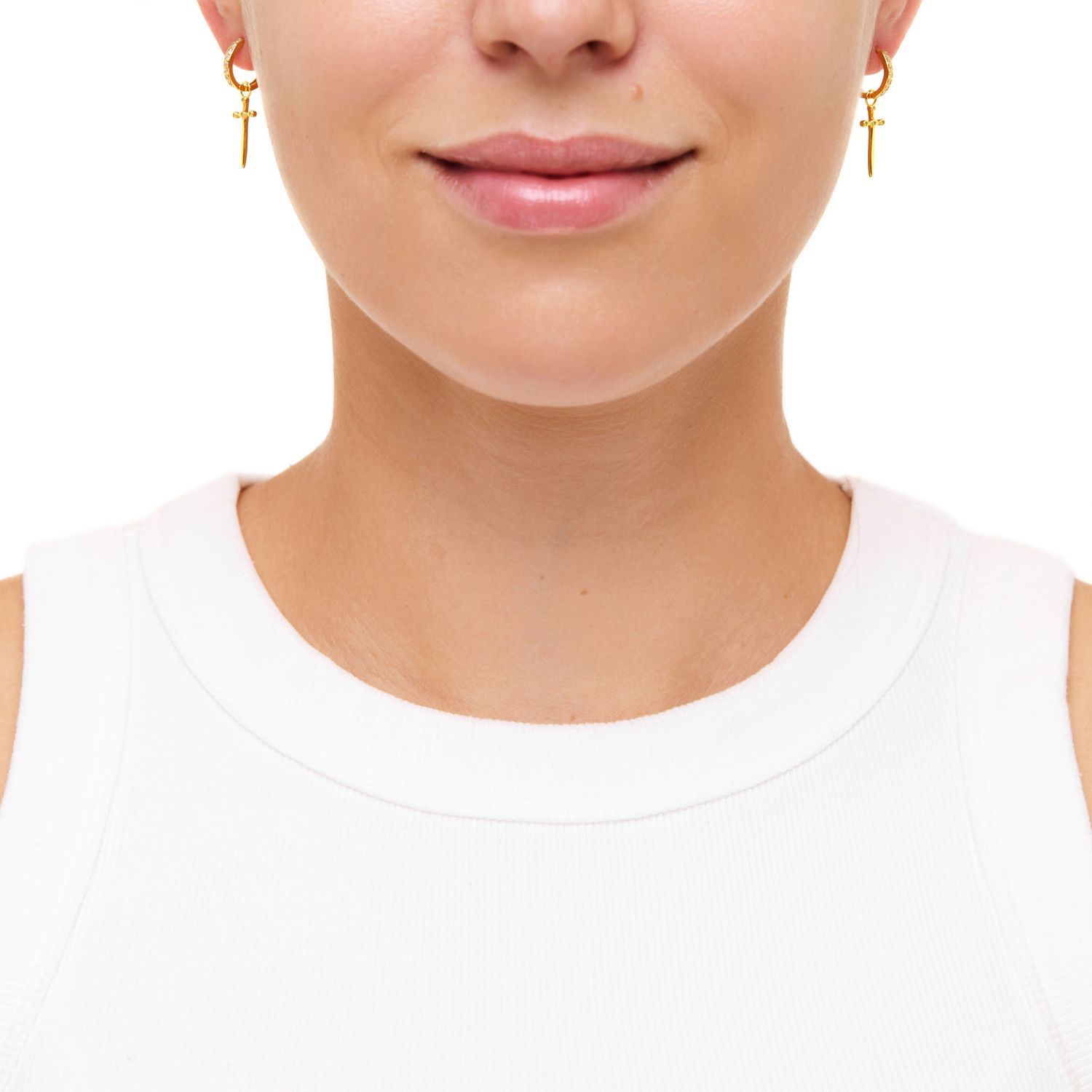 Серьги Uriel Huggies Earrings