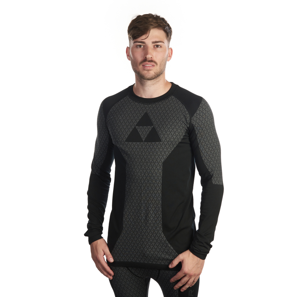 Терморубашка мужкая FISCHER SEAMLESS BLACK-ANTRACITE G88424